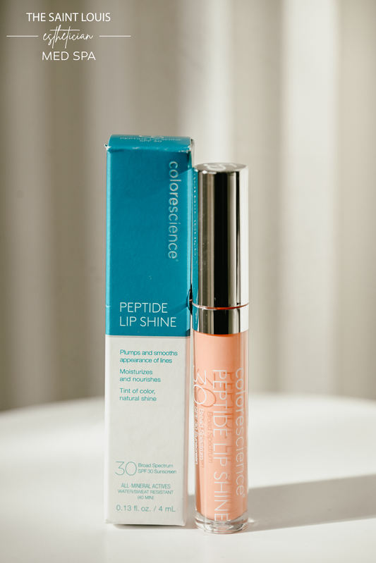 Colorescience Peptide Lip Shine SPF 30 Color: Champagne