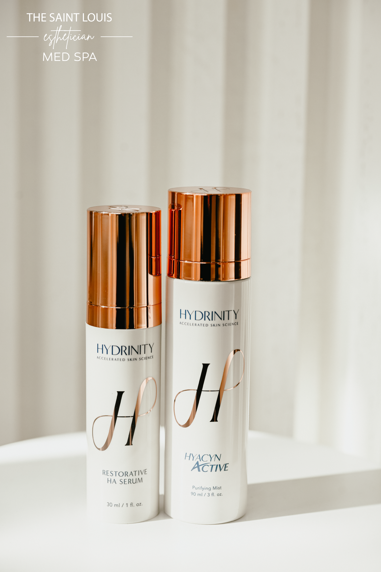 Hydrinity Restorative Kit - Restorative HA Serum (30ml) & Hyacyn Active (90ml)