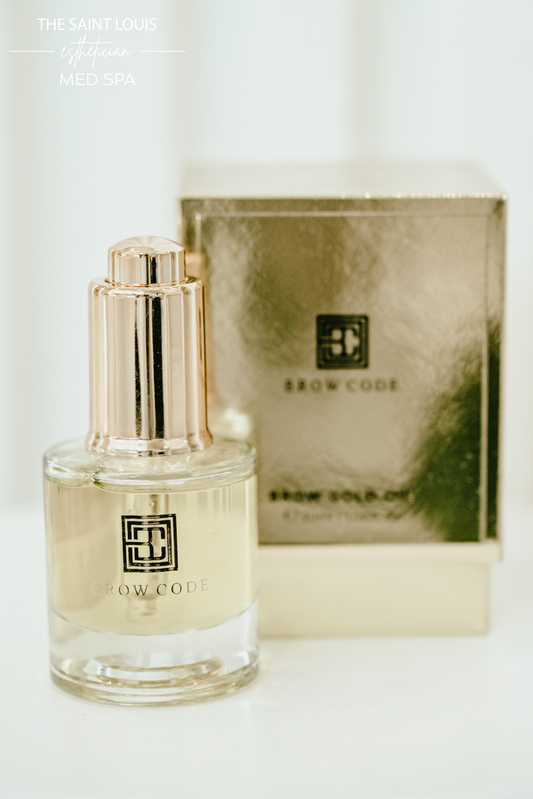 Brow Code - Brow Gold Nourishing Growth Oil 1 oz. (30mL)