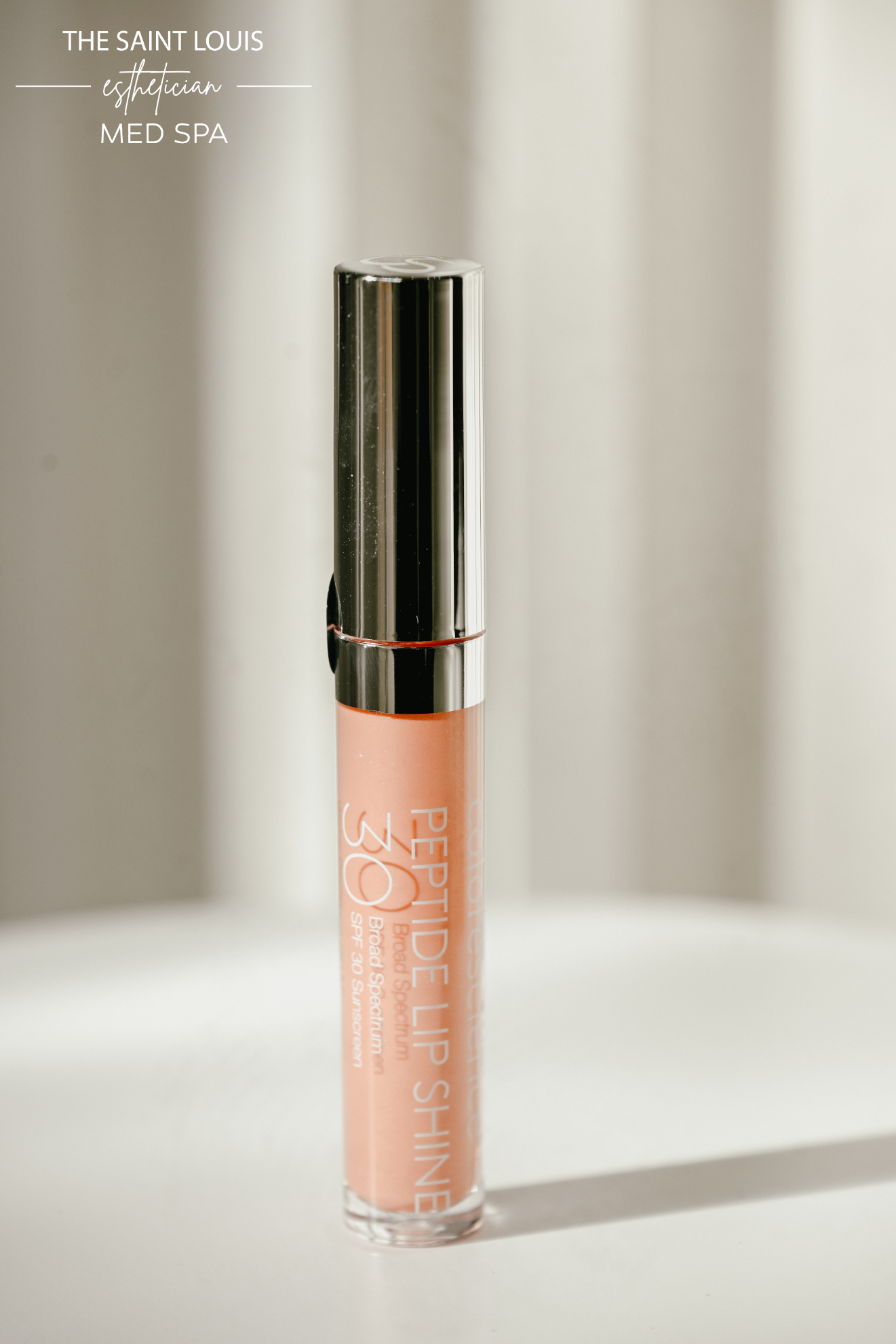 Colorescience Peptide Lip Shine SPF 30 Color: Champagne