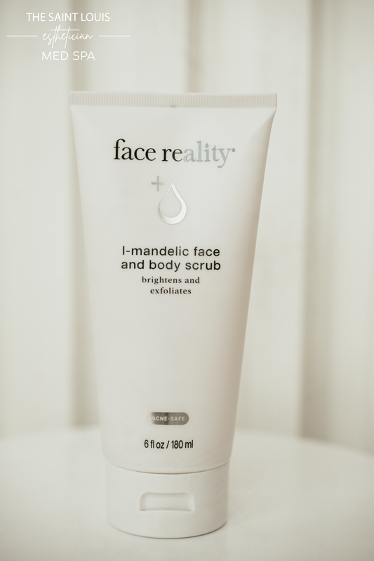 Face Reality L-Mandelic Face and Body Scrub 6oz