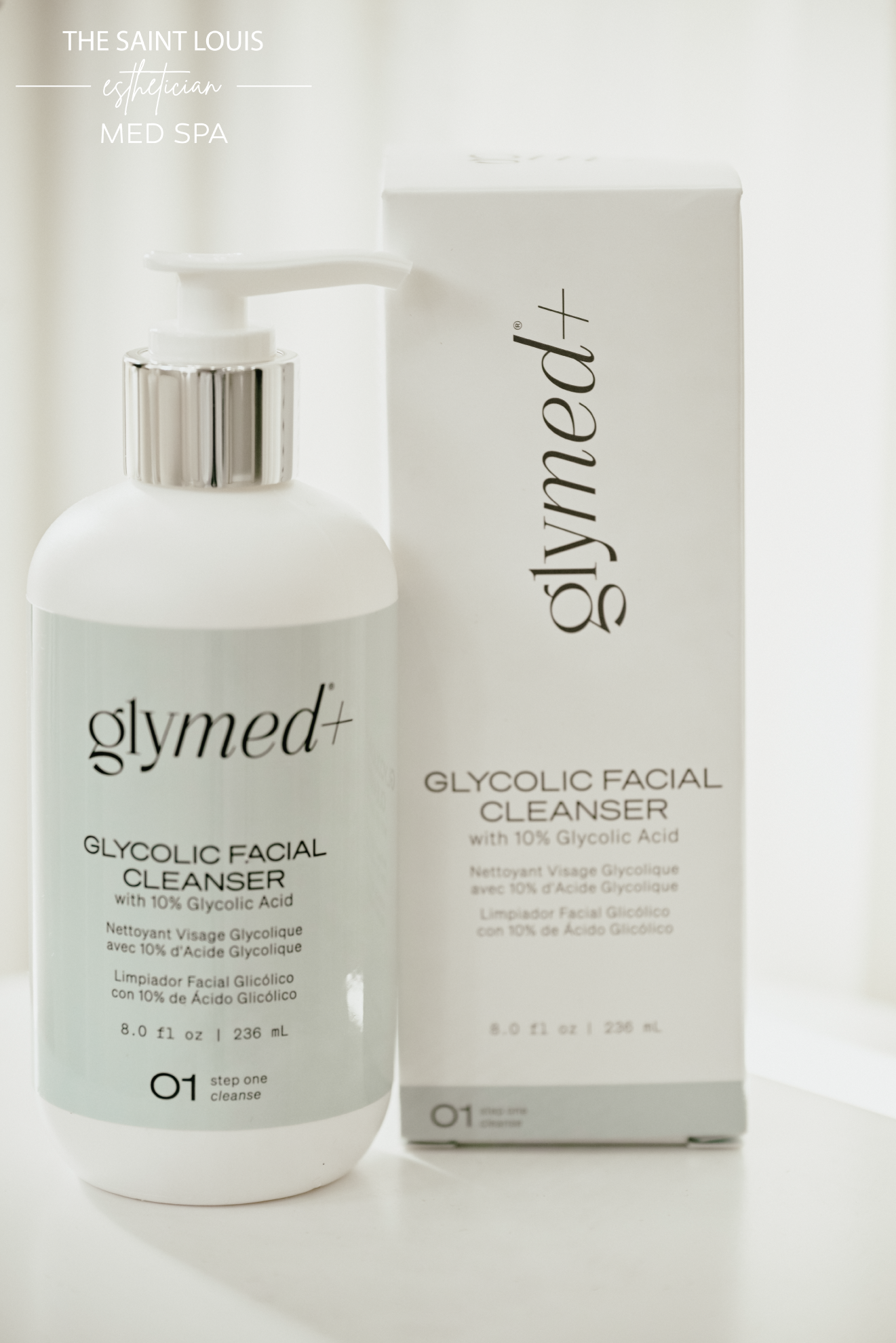 Glymed Plus - Glycolic Facial Cleanser with 10% Glycolic Acid 236mL