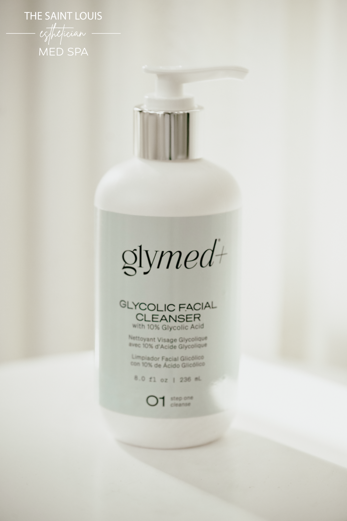 Glymed Plus - Glycolic Facial Cleanser with 10% Glycolic Acid 236mL