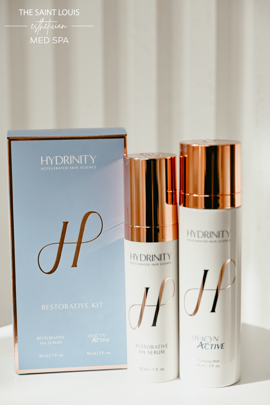 Hydrinity Restorative Kit - Restorative HA Serum (30ml) & Hyacyn Active (90ml)