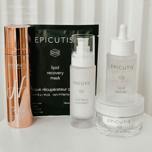 2026 Open House Luxe Barrier Renewal Skincare Package - Lipid Serum, Lipid Body, Hyvia Creme, Lipid Recovery Mask, and Hyacyn Active