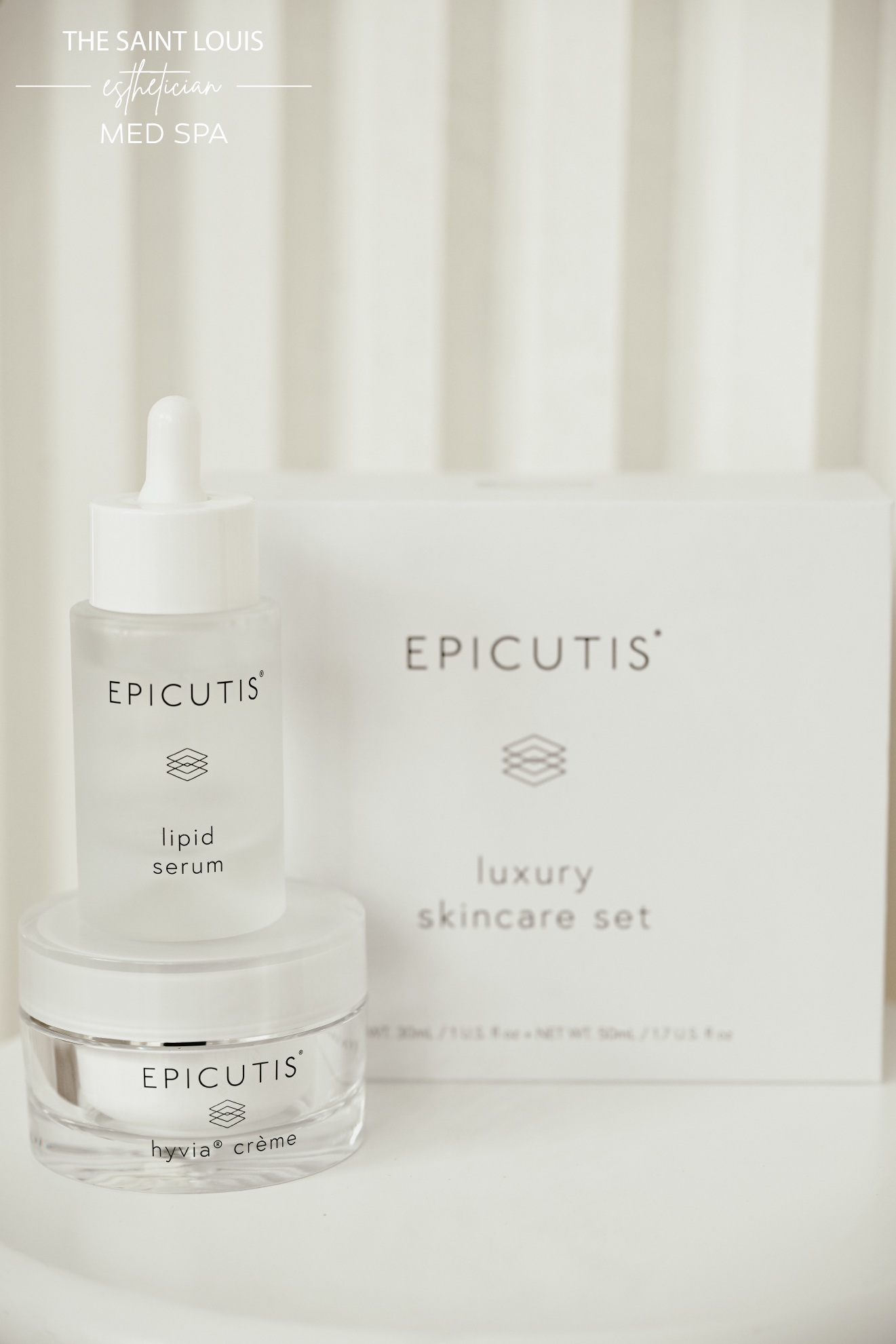 Epicutis Luxury Skincare Set (Lipid Serum 30ml + Hyvia Crème 50ml)